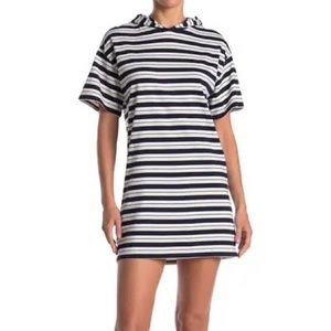 Abound striped hoodie dress